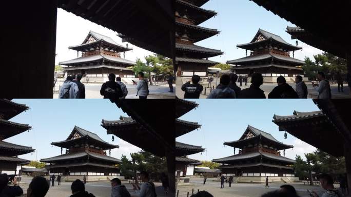 日本 奈良 法隆寺