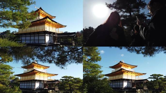 日本 金阁 鹿苑寺