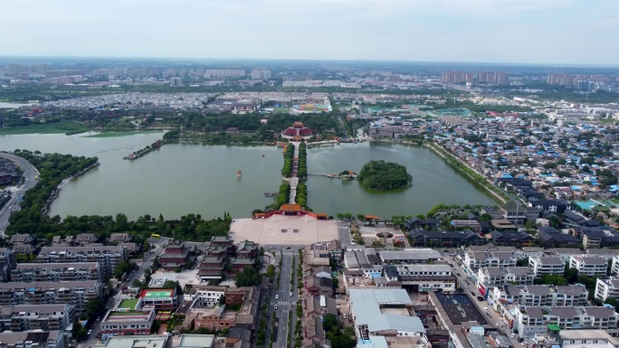 开封市 鼓楼广场 大相国寺 龙亭公园