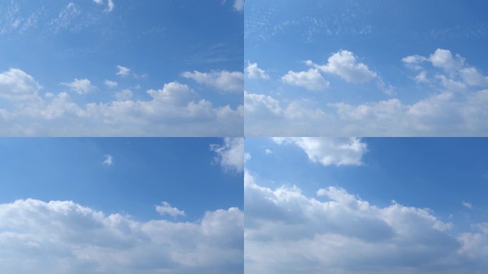 【4K天空】原创蓝天白云延时天空3222