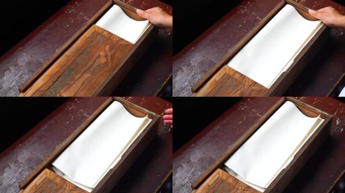 传统工艺 宣纸制造 传统造纸 纸制品生产线