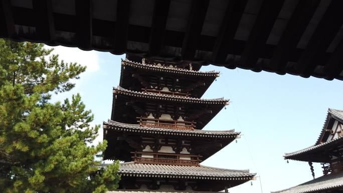 日本 奈良 法隆寺