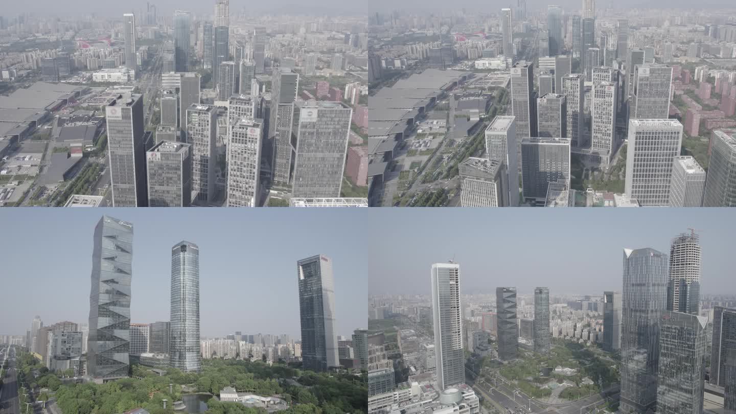 【4K】南京河西CBD高楼