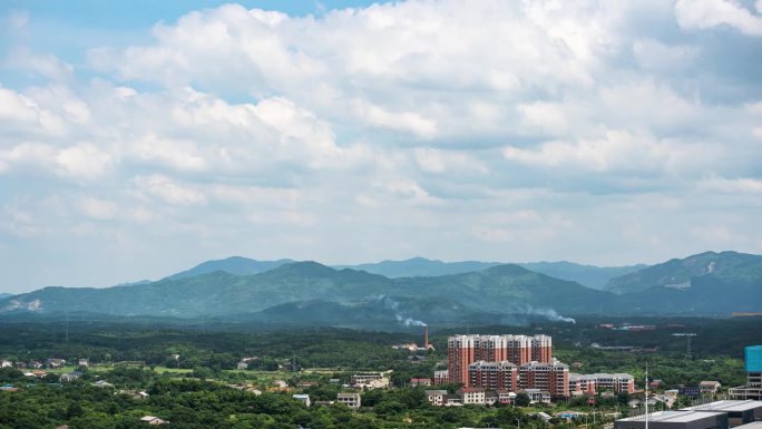 湘阴延时大景湘阴鹅行山