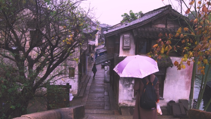 乌镇景区 旅游风景 江浙水乡 江南美景