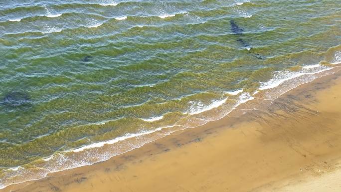 海边度假 海水沙滩浪花海景