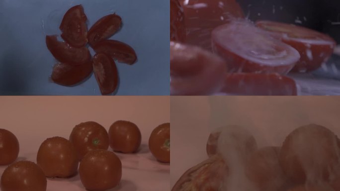 西红柿棚拍视频合集2源素材