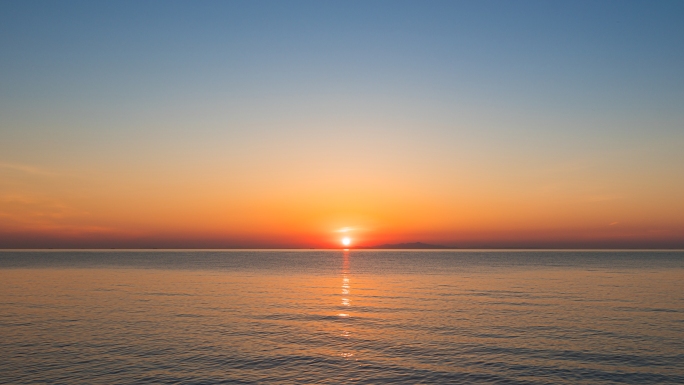 太湖日出延时