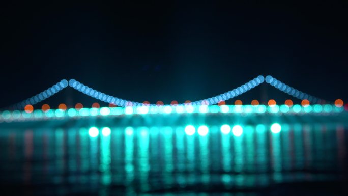 大桥灯光秀