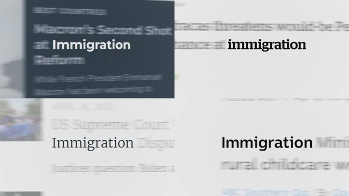 文章和文本中的移民