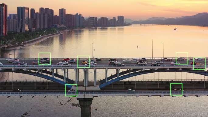 跟踪系统城市智慧城市科技车流