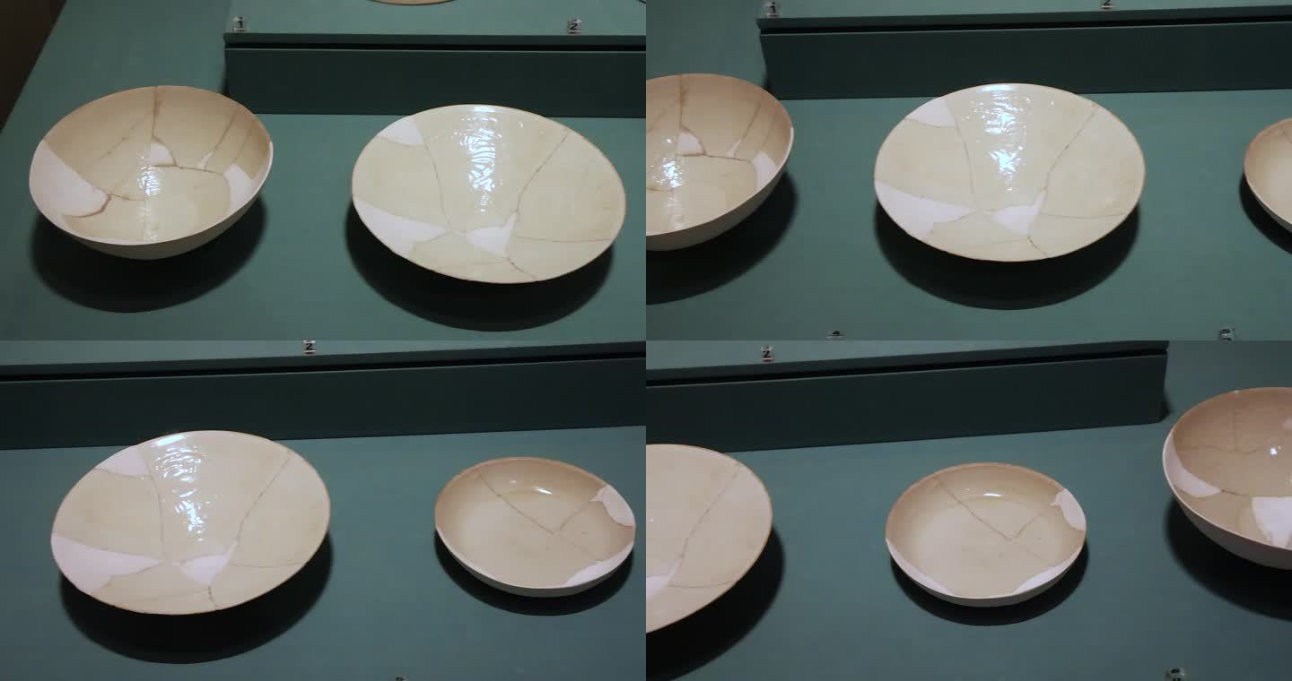 宋金时期定窑陶瓷文物：白釉碗