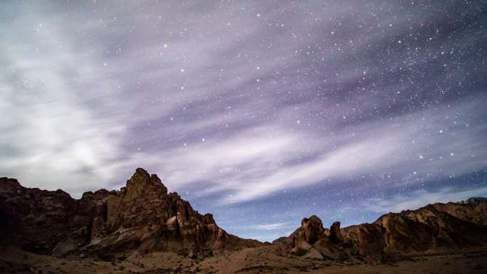 阿尔金山 星空延时