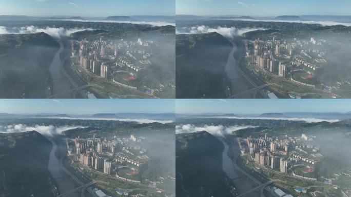 昭通市水富市航拍