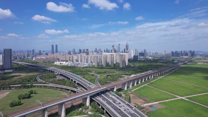 杭州萧山 高铁 高架 机场高速