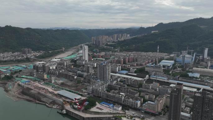 昭通市水富市航拍