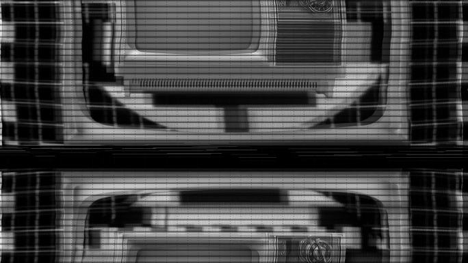 故障电视静态噪声失真信号问题错误视频损坏复古风格80年代