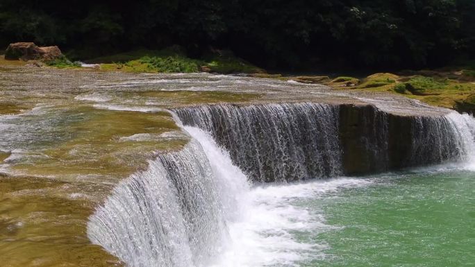 瀑布小瀑布美景