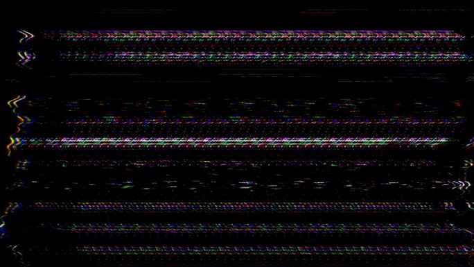 故障电视静态噪声失真信号问题错误视频损坏复古风格80年代