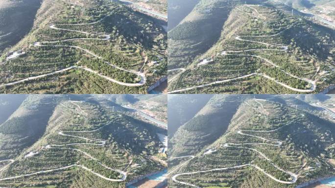 济南斗母泉盘山路