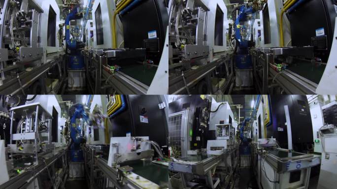 工厂车间 机械臂 先进制造 装备制造