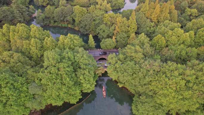 杭州西湖景区 游船