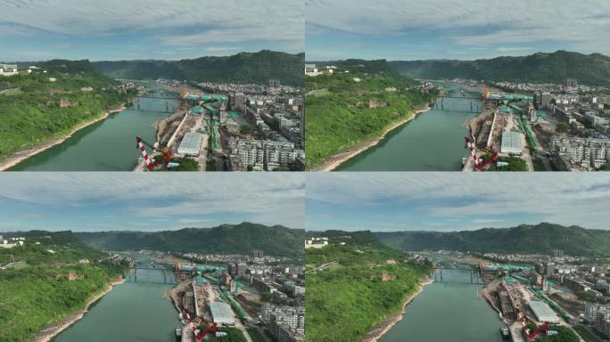 昭通市水富市航拍