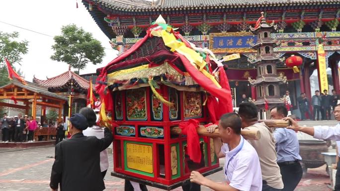 岷县花儿庙会祭祀