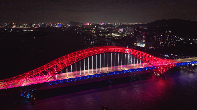 明珠湾大桥夜景