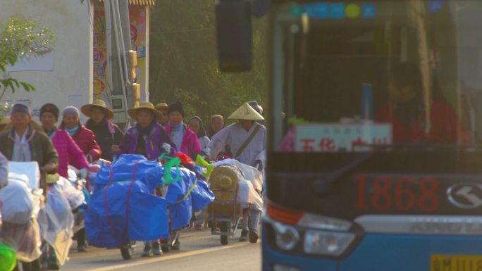 美丽风景 苦行僧 小镇