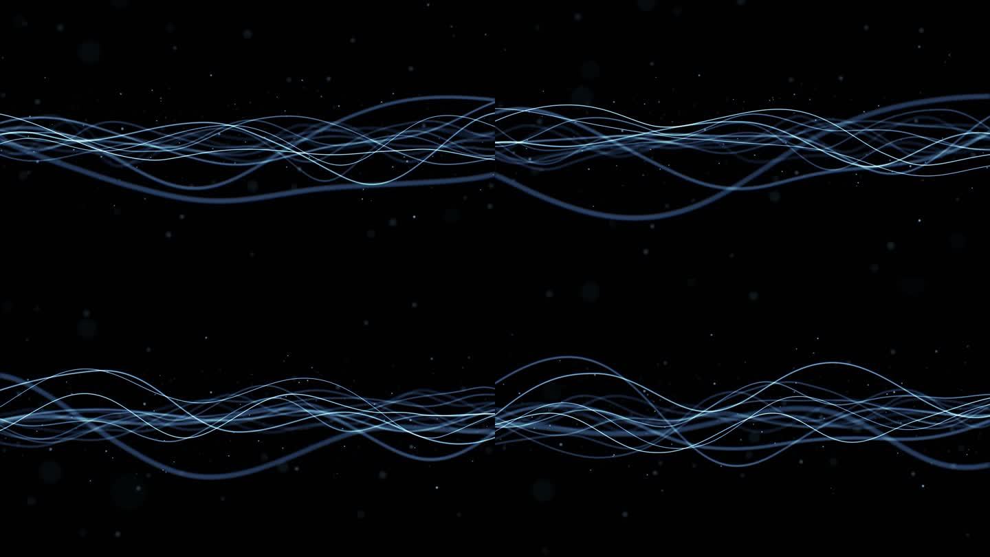 抽象波浪线（回路4k）