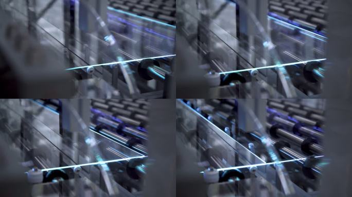 工厂车间 数控机床 材料运输 机械制造