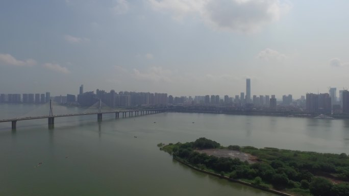 长沙银盆岭大桥 湘江
