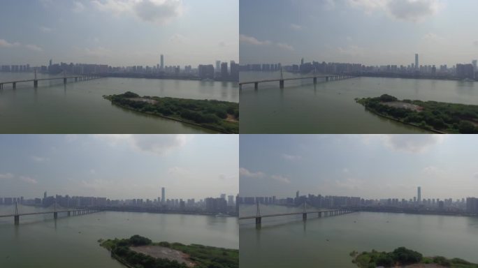 长沙银盆岭大桥 湘江