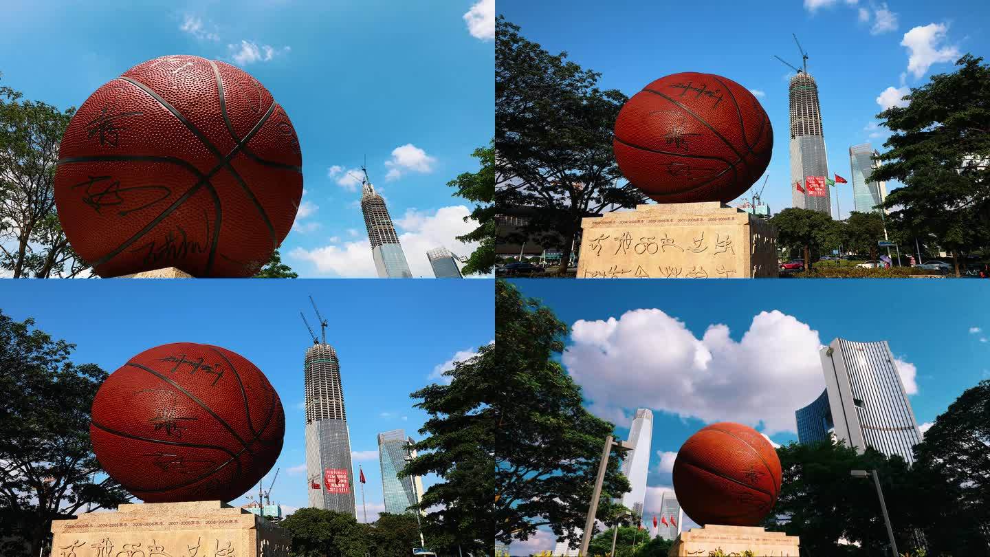 东莞：篮球城市4-篮球城市雕塑