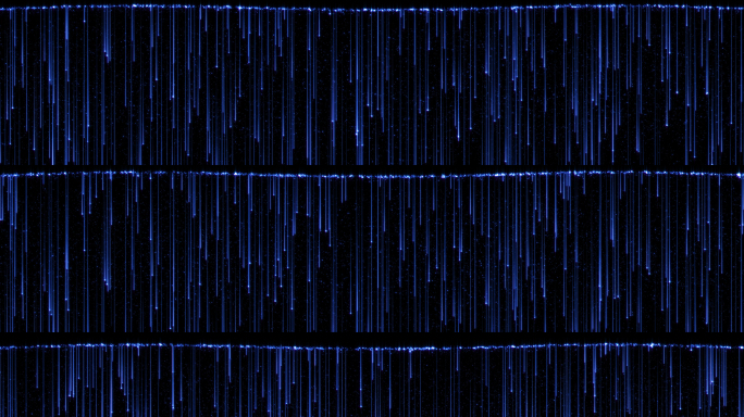 全息粒子线条下落背景8k