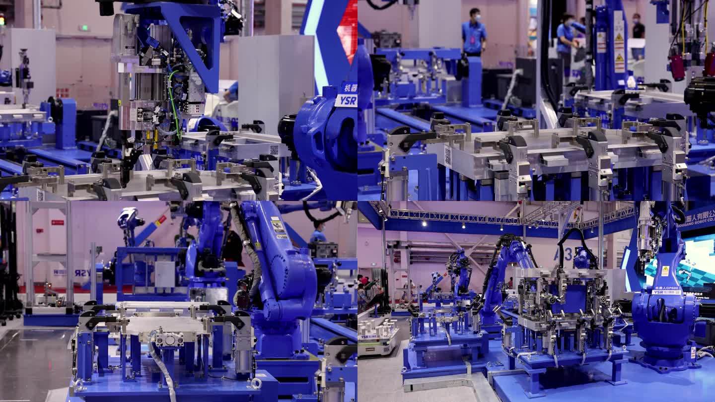2022世界机器人大会：工业机器人机械臂