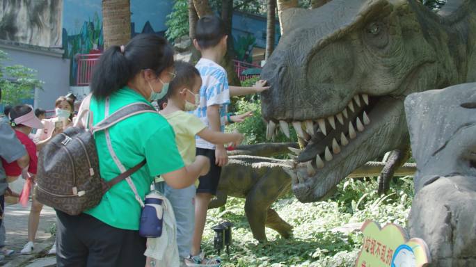 动物园恐龙园节假日游玩