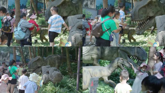 动物园恐龙园节假日游玩