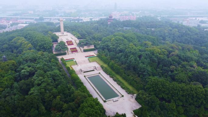 ４K环绕航拍南京雨花台革命烈士纪念碑