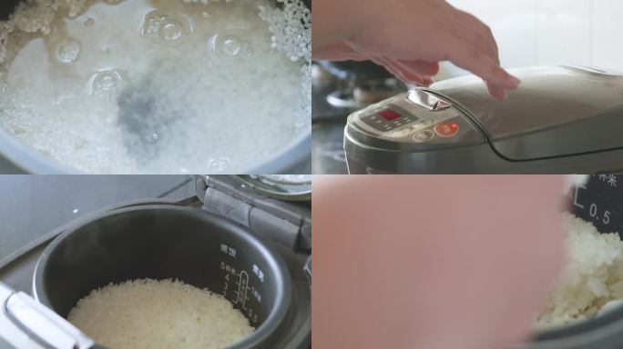 电饭煲煮米饭
