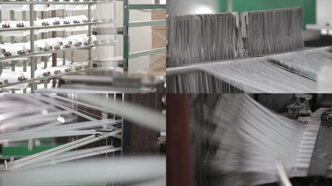 织布机 纺织厂 机械化