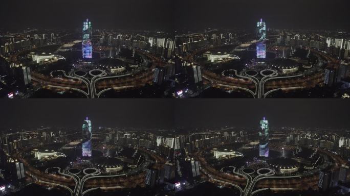 郑州CBD会展中心灯光秀20 D-log