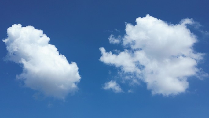 舒适唯美治愈的蓝天白云