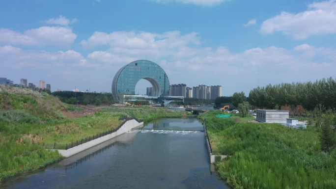 长春汽车厂航拍 汽车公园航拍