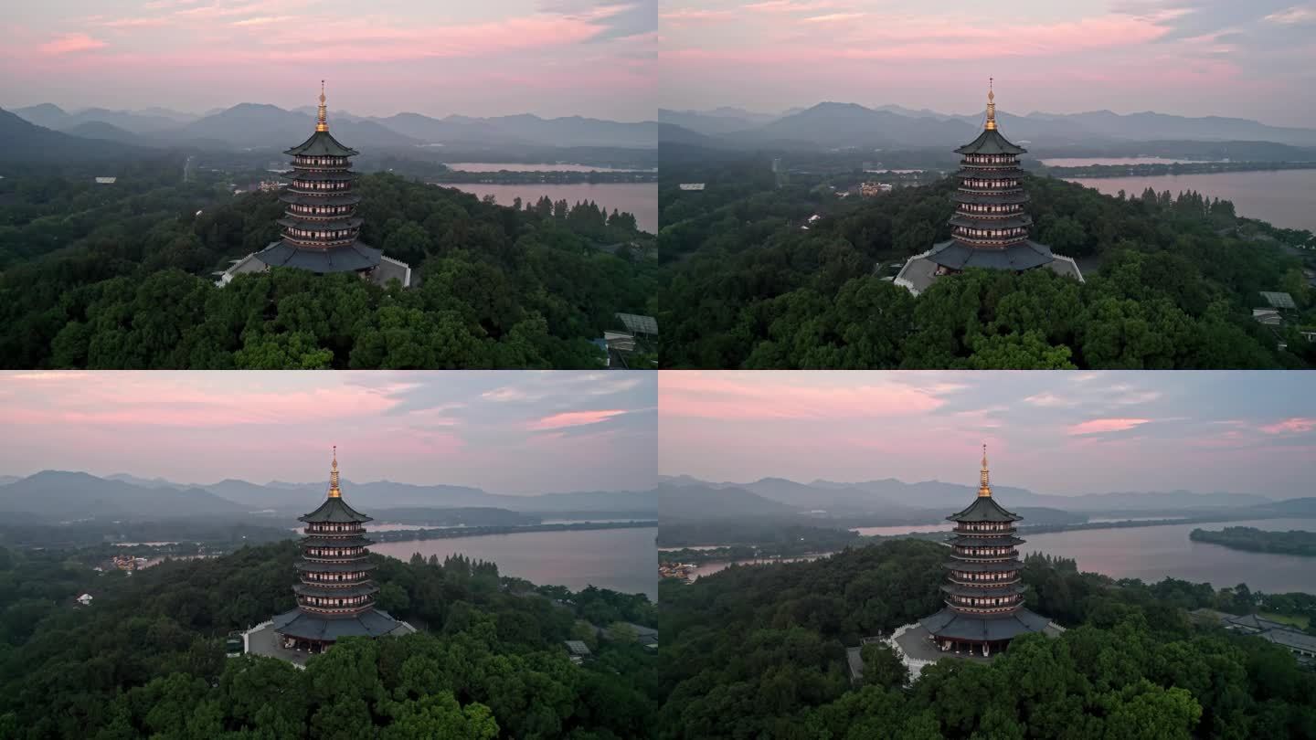 雷峰塔霞光