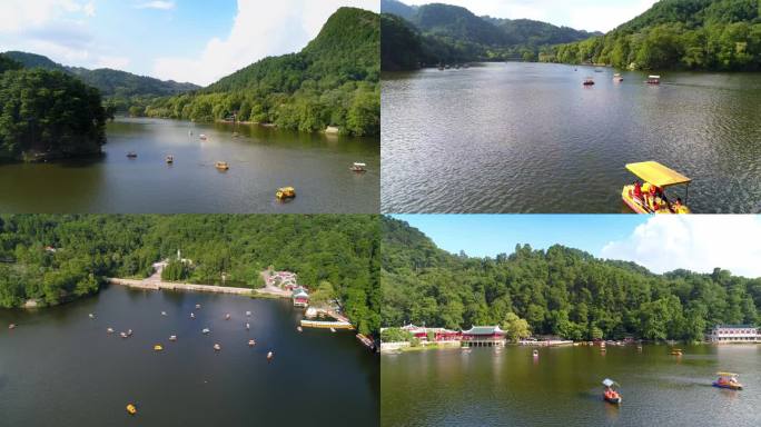 贵阳黔灵山公园 黔灵湖大景