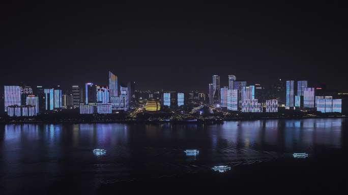 2022国庆节杭州城市阳台灯光秀4
