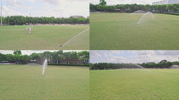 足球场草坪自动灌溉