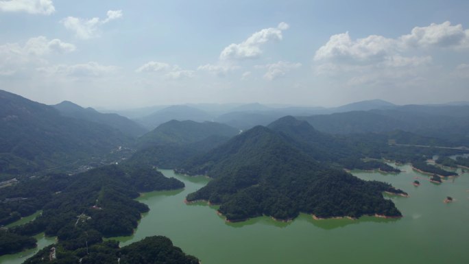 广州从化流溪河国家森林公园小岛流溪湖